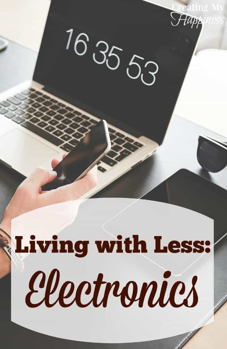 Let's face it. We have too many electronic devices in our homes. And no matter how we try to organize them, hide cords, and come up with clever storage ideas, it's still too much. My home has never felt cleaner since I got rid of the old phones, TVs, and CDs taking up space.