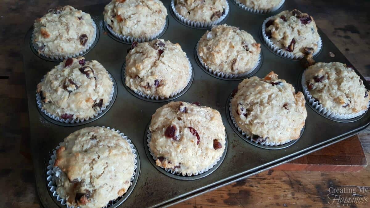 Coconut Trail Mix Muffins Creating My Happiness