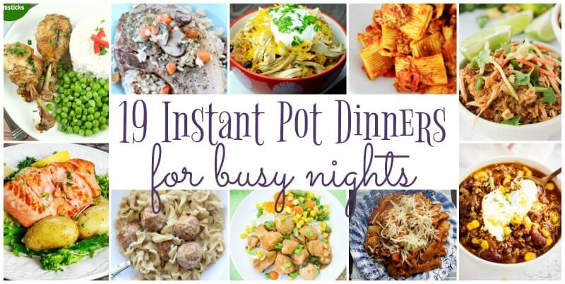 Easy Instant Pot Recipes for Busy People