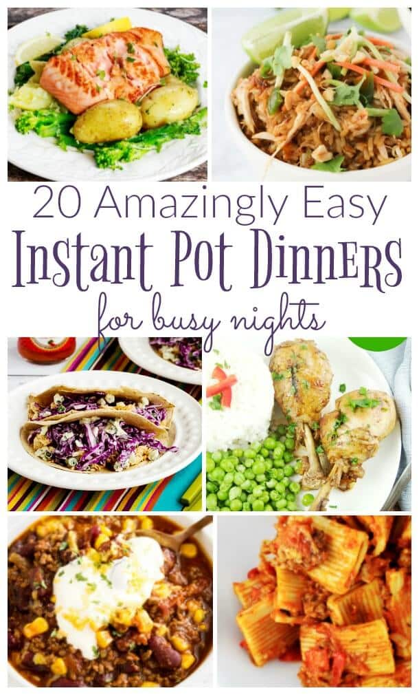 Before I got my Instant Pot I couldn't understand what all the fuss was about... now I totally get it! The Instant Pot makes healthy, family friendly meals easy and fast! Even if you follow a diet plan - paleo, whole 30, low carb, vegetarian - your Instant Pot is your best friend!