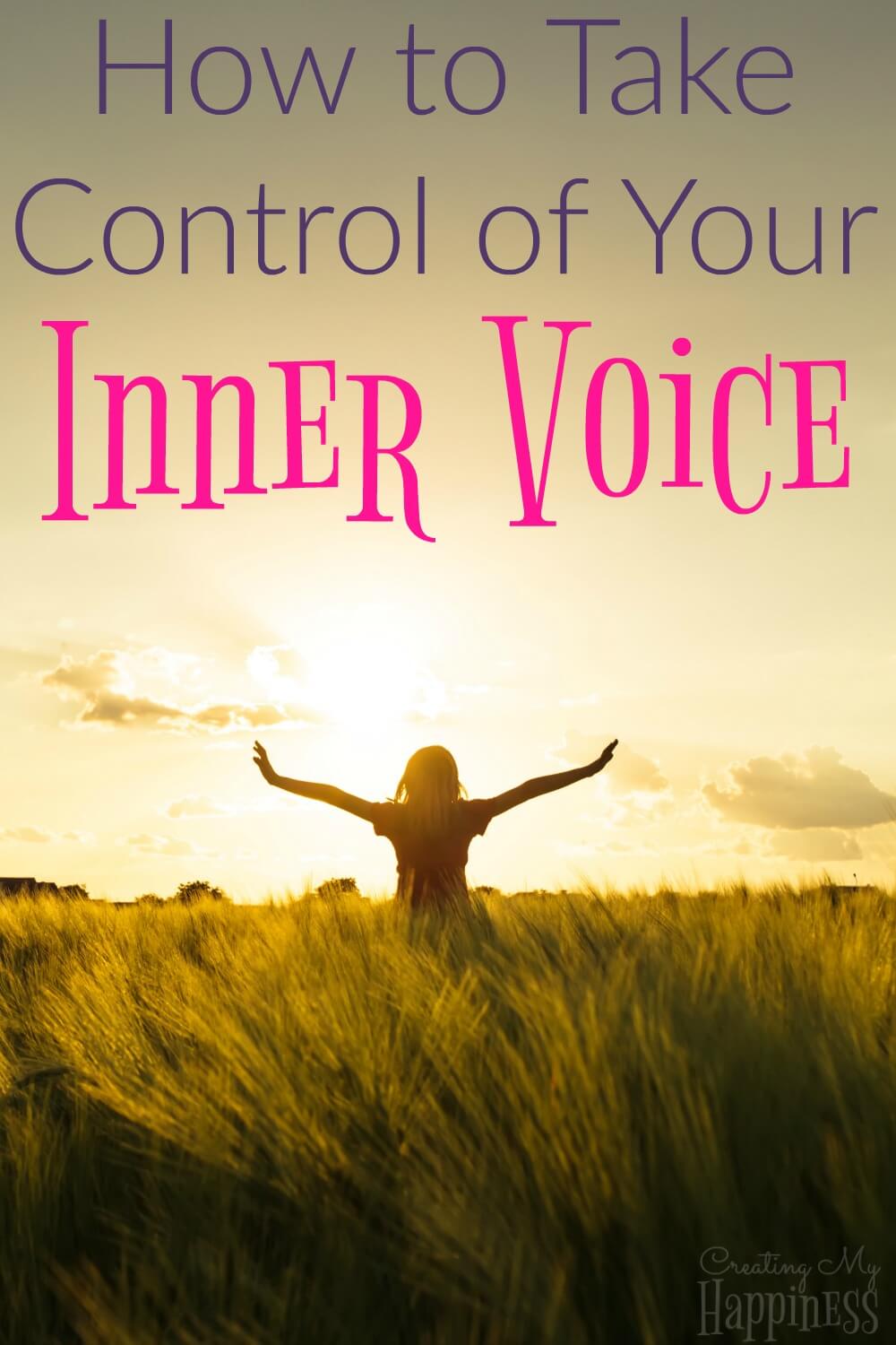 In a world full of noise, I was having a hard time keeping a positive outlook and my inner voice was turning into a negative Nelly. I found that 4 simple changes have helped keep me grounded and stop the noise from taking over my inner voice.
