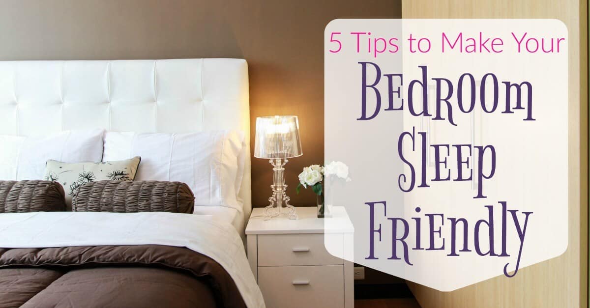 A good night's sleep is crucial to being at our best, but many of us are having trouble sleeping. While there are many reasons for insomnia, there are things we can do to make our bedroom sleep friendly.