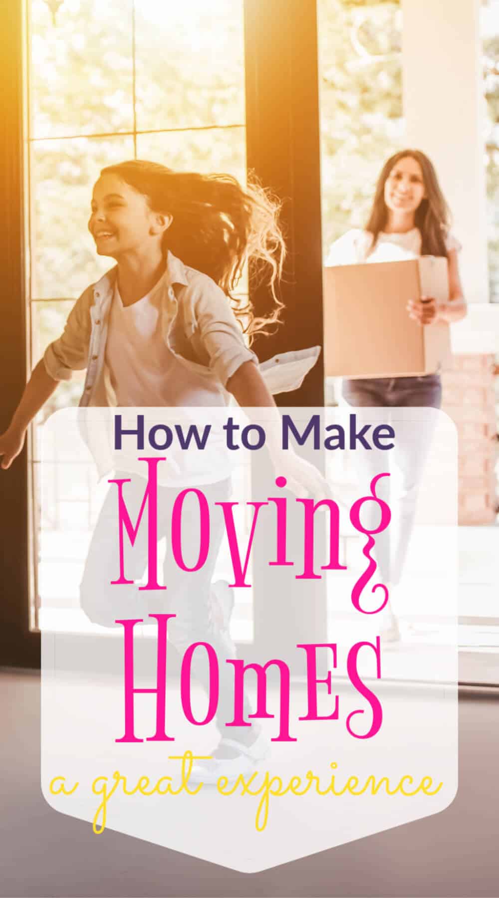 Moving homes is a stressful time for families, but you can do a few things to make it easier. Yes, moving to a new house can actually be a good time!