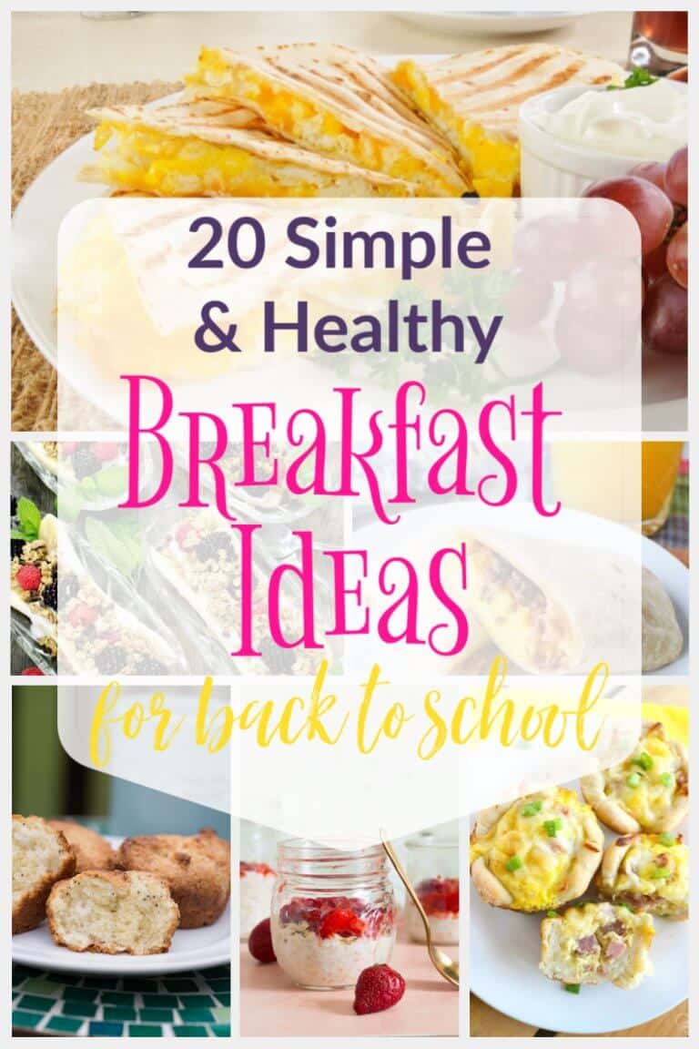 20 Easy (and Healthy) Breakfast Ideas for Back-to-School | Creating My ...