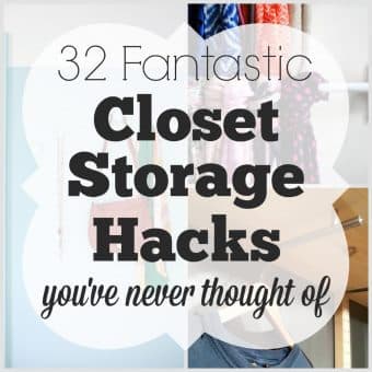 32 Fantastic Closet Storage Hacks You’ve Never Thought Of