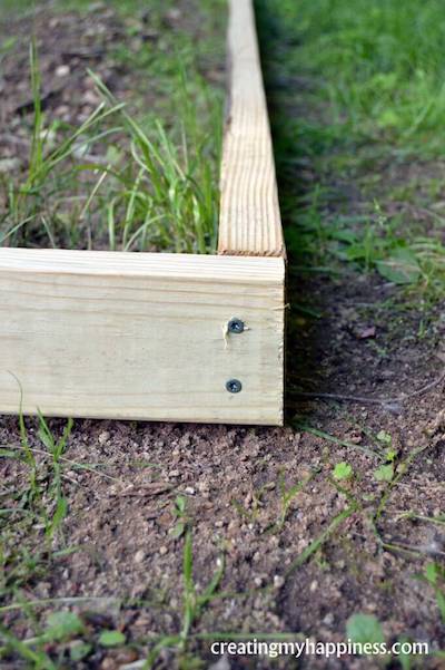 Make a box for your level yard