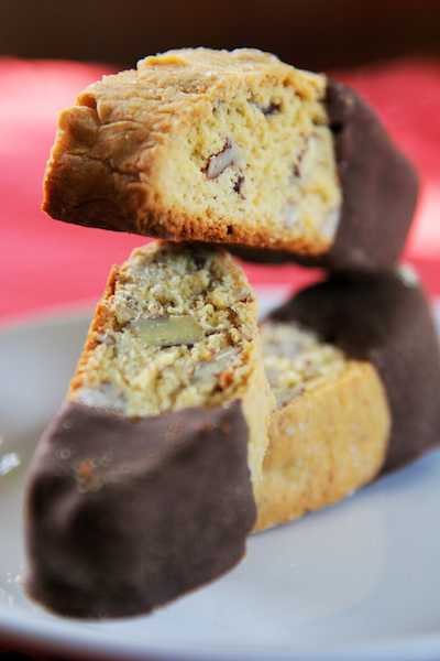 Pecan Chocolate Biscotti from Take Time for Style