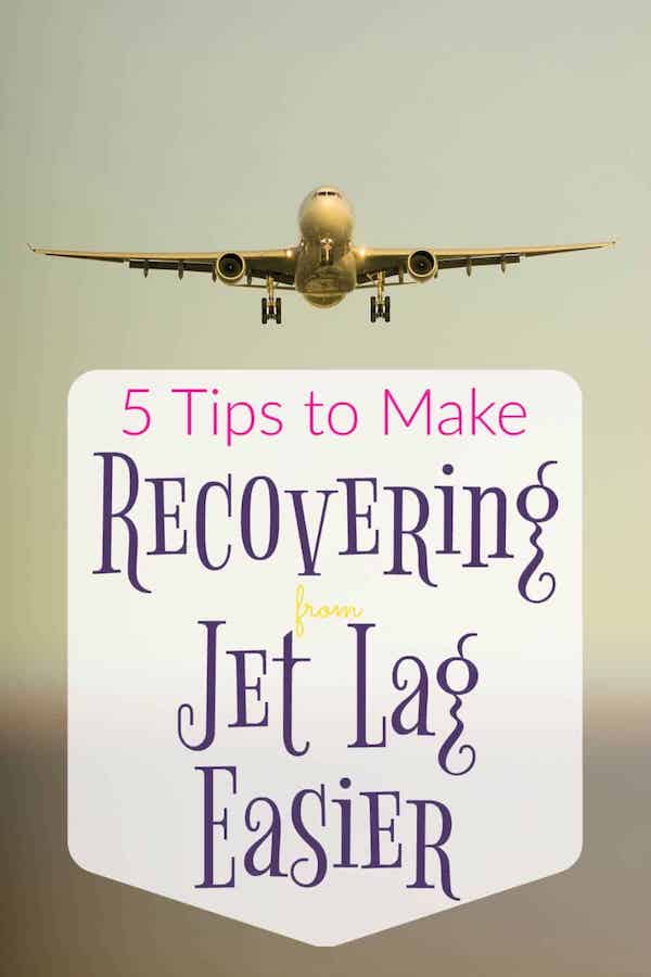 Recovering From Jet Lag Easier