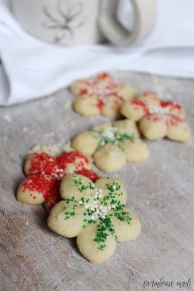 Tritz-Spritz Cookies from Farmhouse Made