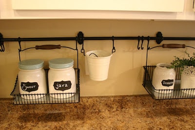 hanging wire baskets for kitchen storage